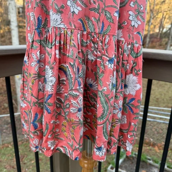 Emerson Fry India Collection Angel Dress 2 in Chelsea Floral size XS
